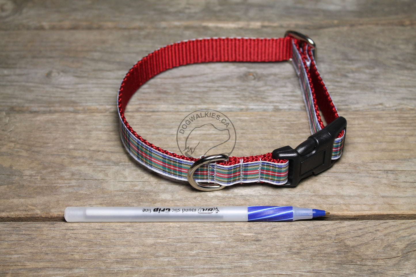 Stewart Clan Dress tartan - dog collar