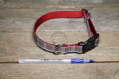 Stewart Clan Dress tartan - dog collar