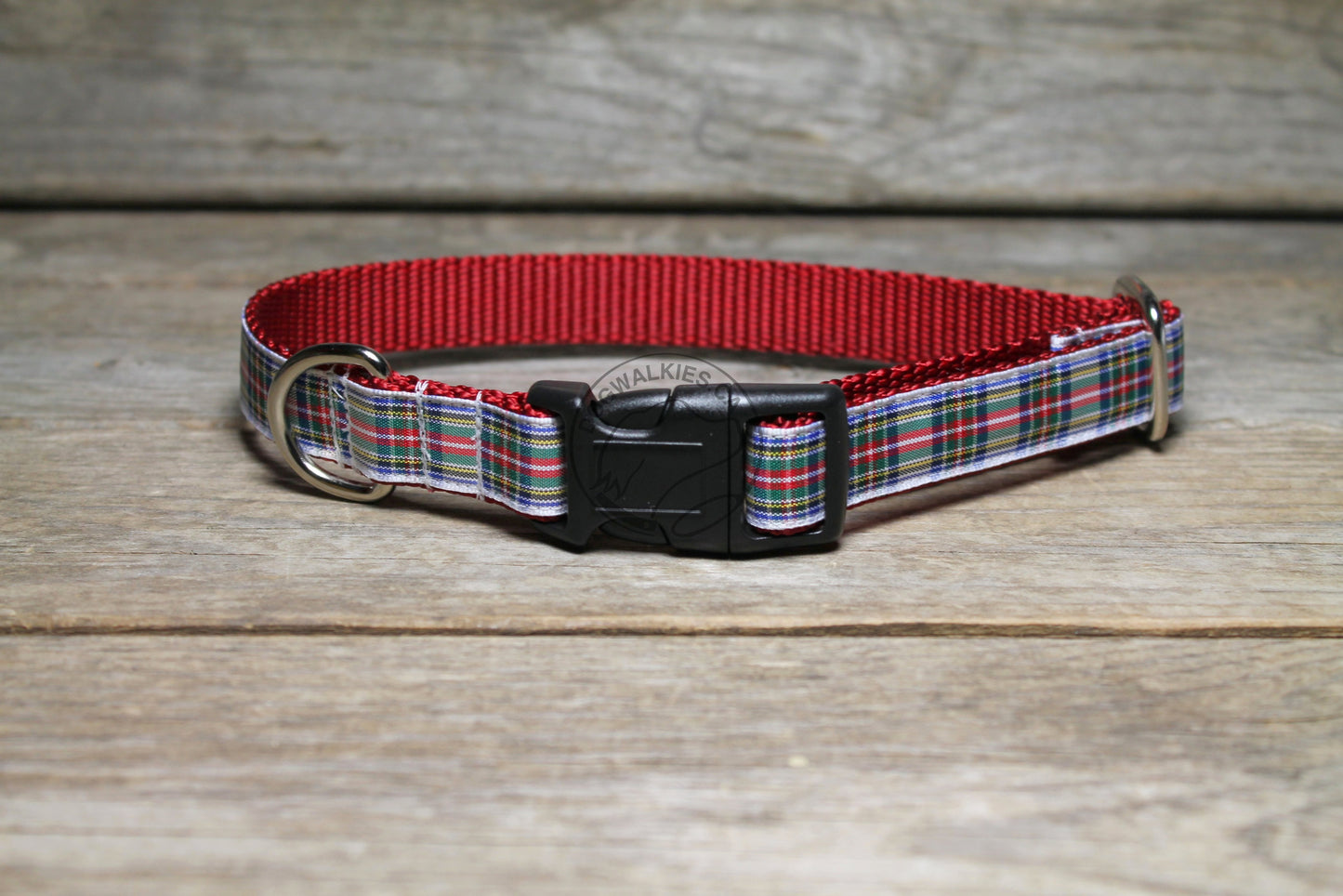 Stewart Clan Dress tartan - dog collar