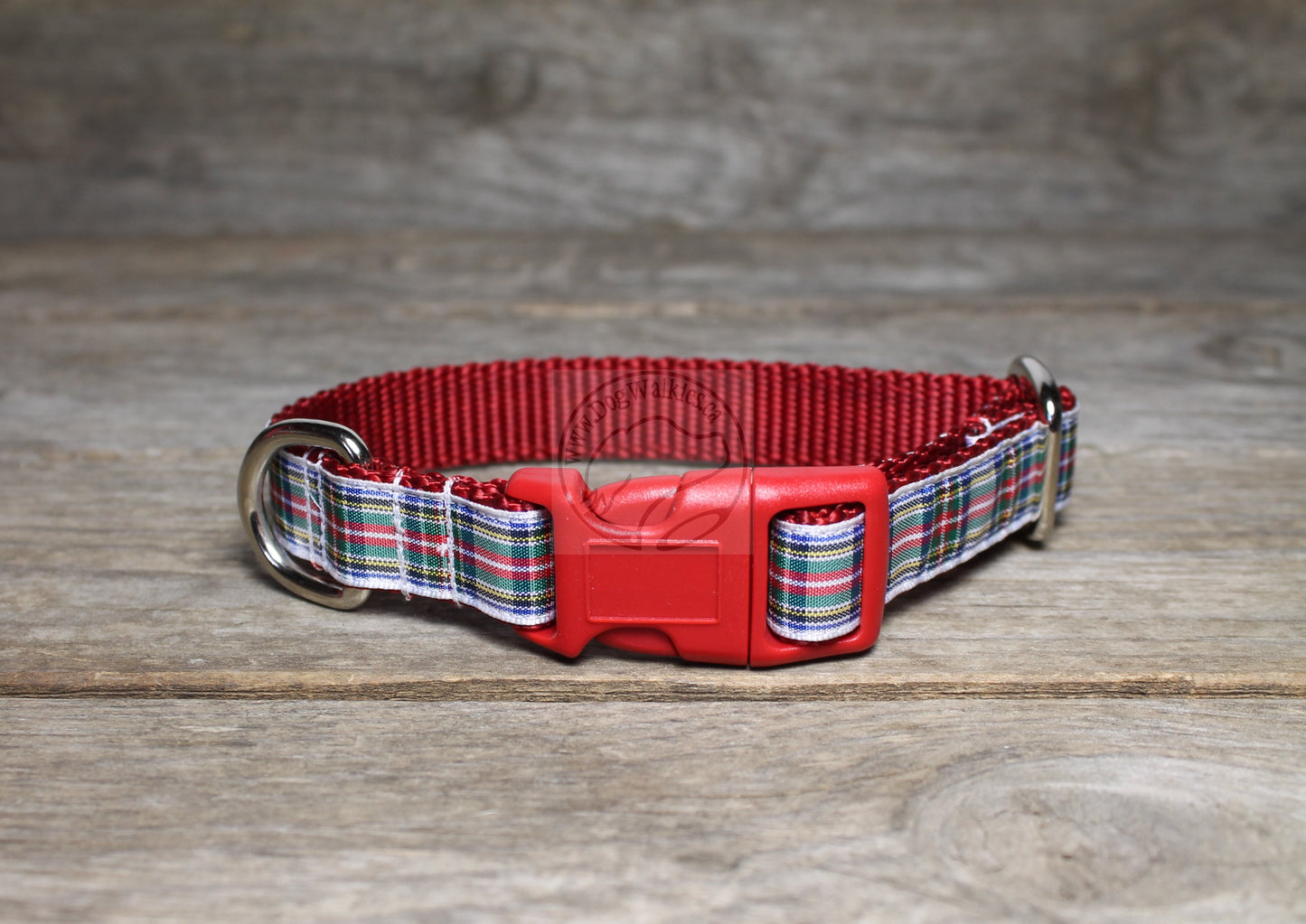 Stewart Clan Dress tartan - dog collar