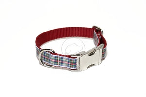 Stewart Clan Dress tartan - dog collar