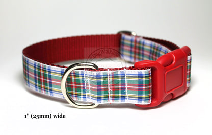Stewart Clan Dress tartan - dog collar