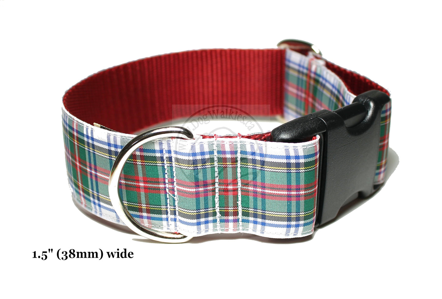 Stewart Clan Dress tartan - dog collar