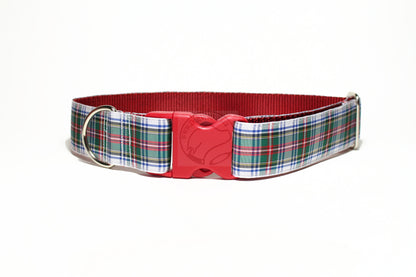 Stewart Clan Dress tartan - dog collar
