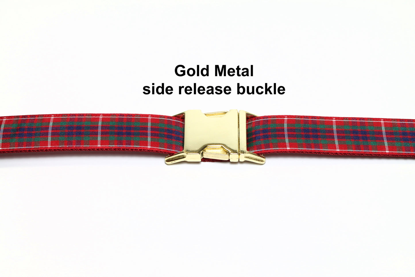Fraser Clan tartan - dog collar