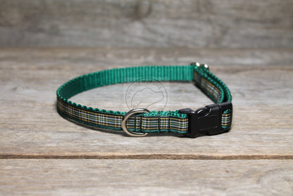 Irish National tartan - dog collar