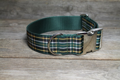 Irish National tartan - dog collar