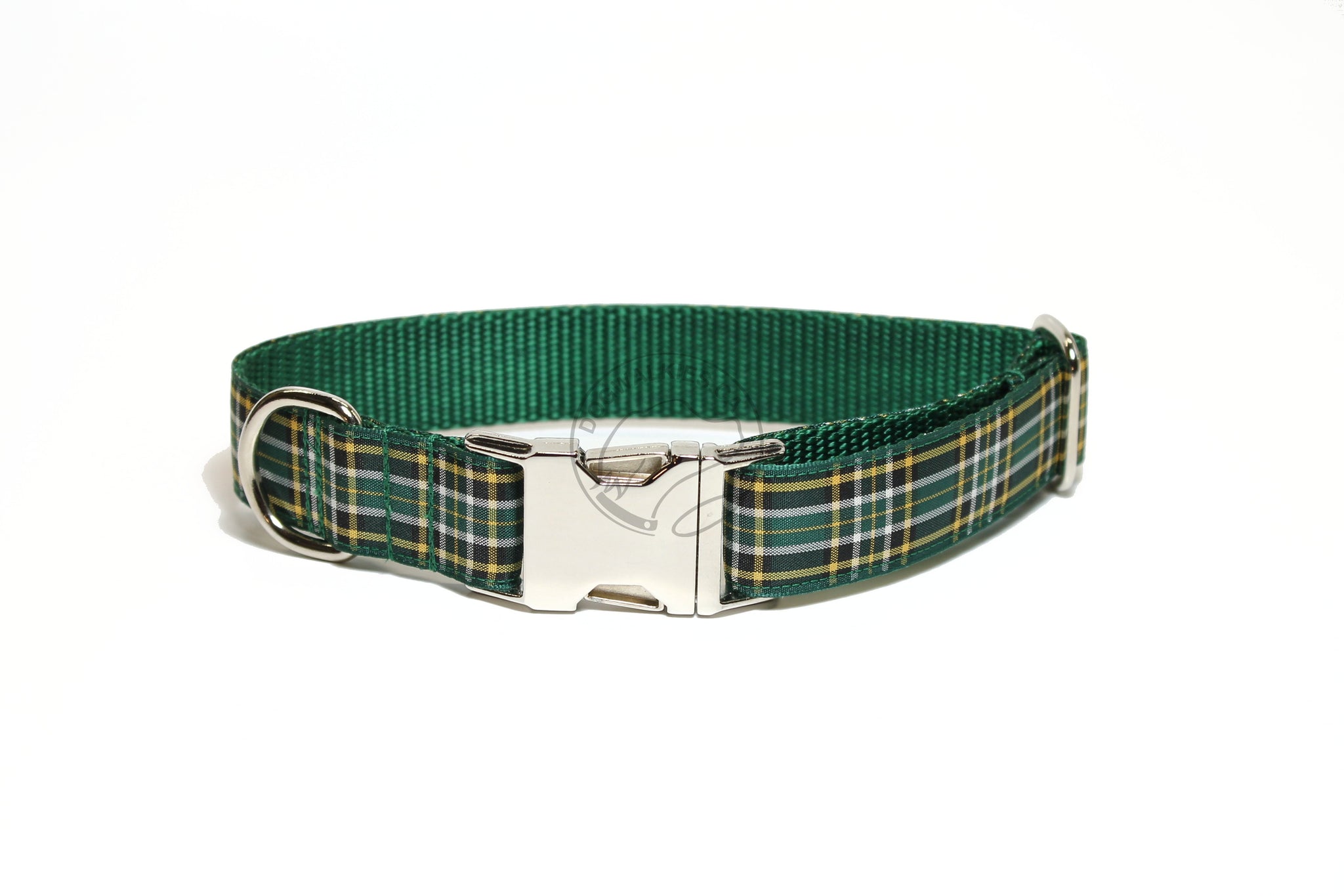 Irish National tartan - dog collar