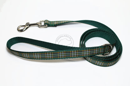 Tartan Dog Leash - Irish National Tartan