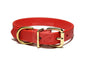 Poppy Red Biothane Dog Collar - 3/4" (20mm) wide
