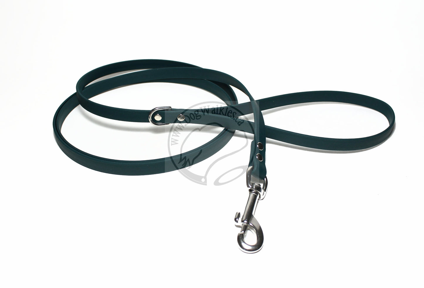 Pine Green Biothane Small Dog Leash