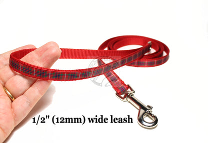 Tartan Dog Leash - Fraser Clan Tartan