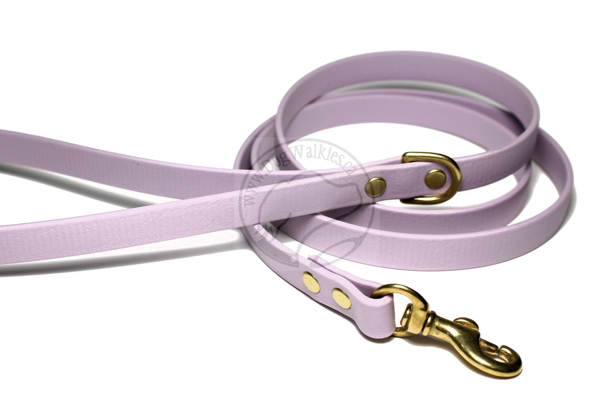 Lavender Purple Pastel Biothane Small Dog Leash