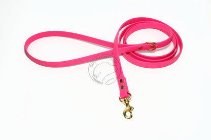 Fuchsia Pink Biothane Small Dog Leash