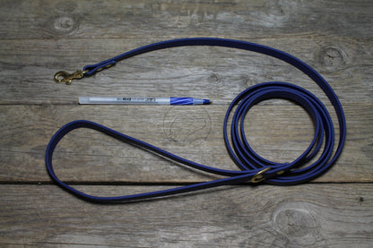 Navy Blue Biothane Small Dog Leash