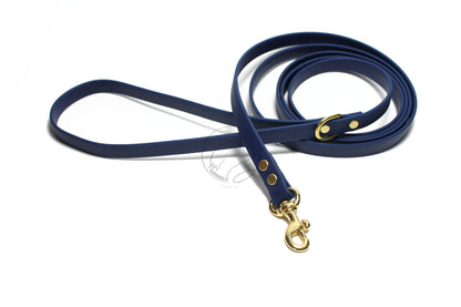 Navy Blue Biothane Small Dog Leash