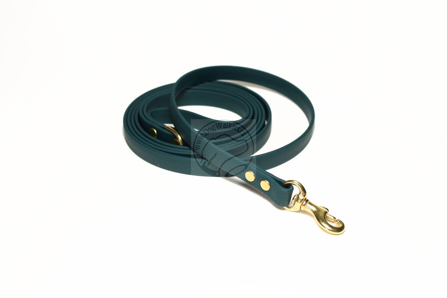 Pine Green Biothane Small Dog Leash