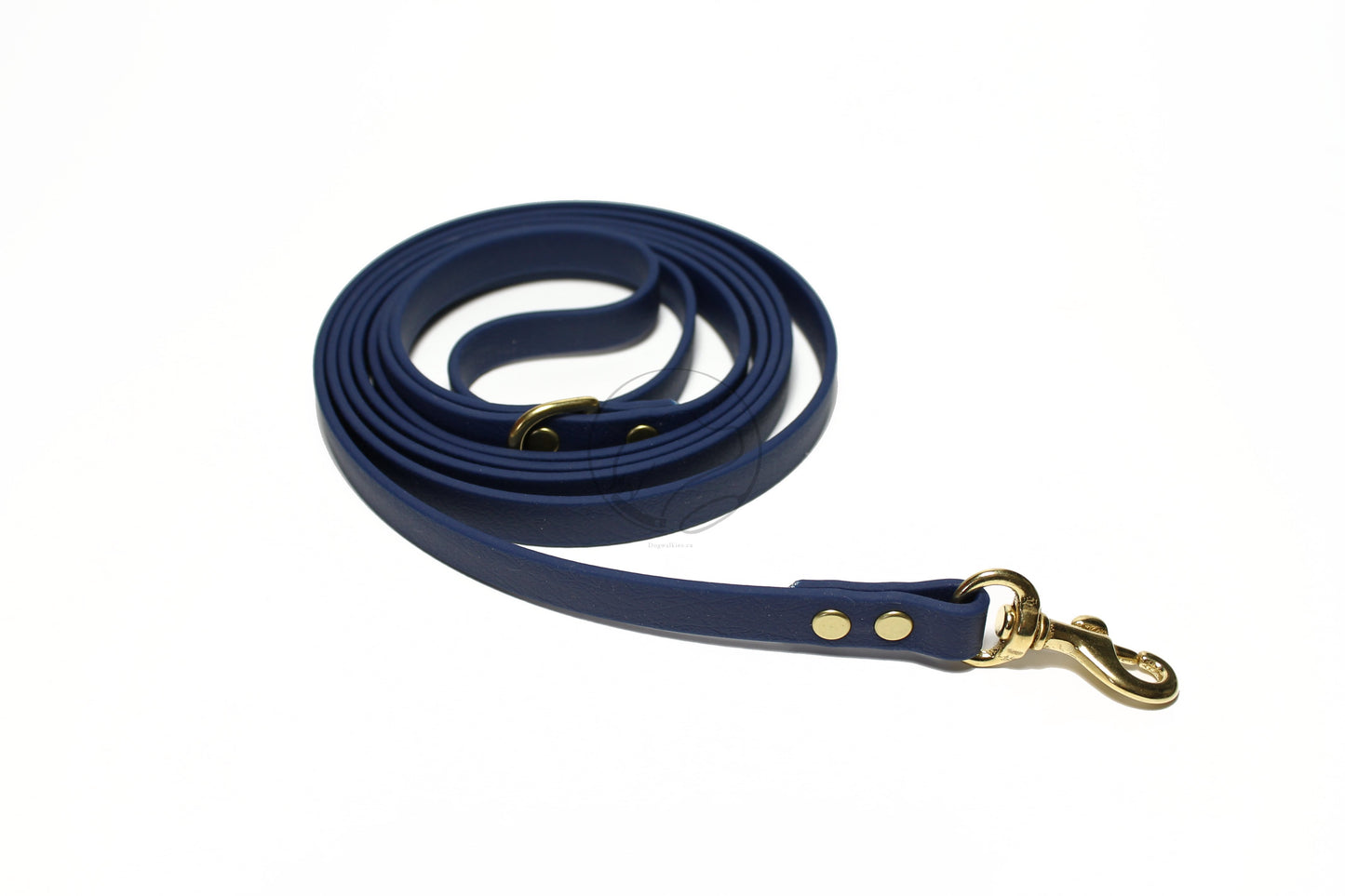 Navy Blue Biothane Small Dog Leash