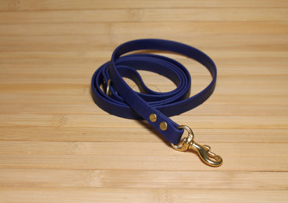 Navy Blue Biothane Small Dog Leash