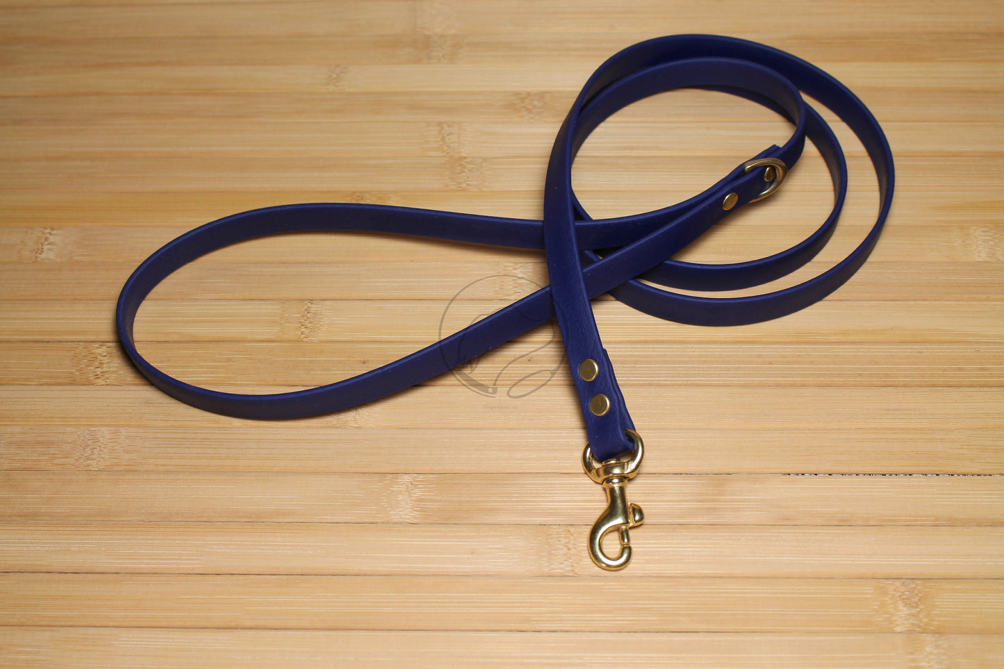 Navy Blue Biothane Small Dog Leash