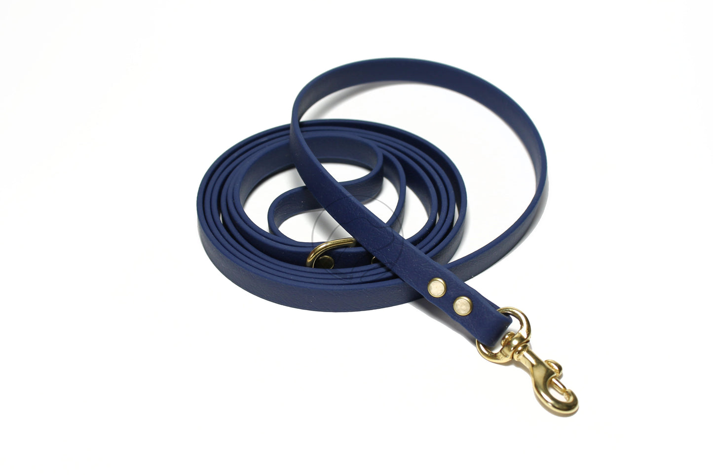 Navy Blue Biothane Small Dog Leash