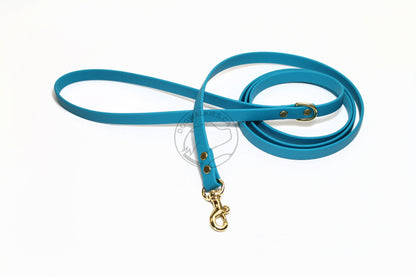 Oasis Blue Biothane Small Dog Leash