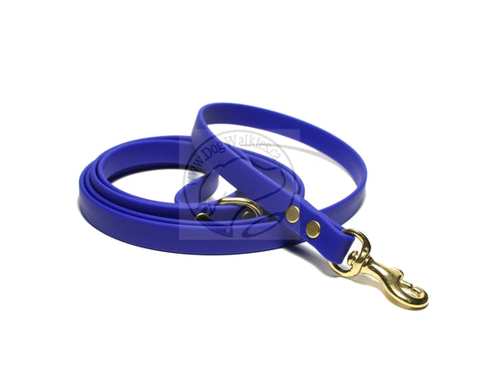 Royal Blue Biothane Small Dog Leash