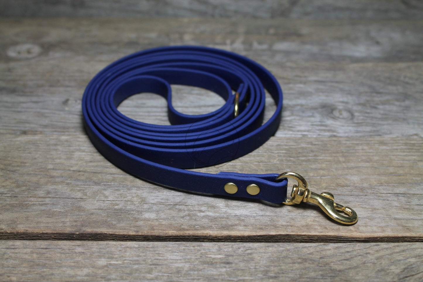 Navy Blue Biothane Small Dog Leash