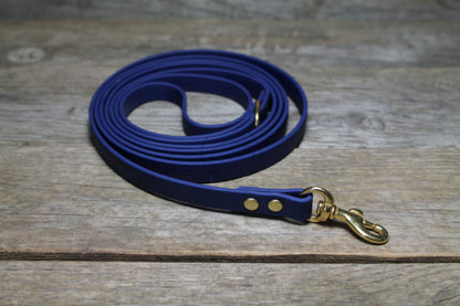 Navy Blue Biothane Small Dog Leash