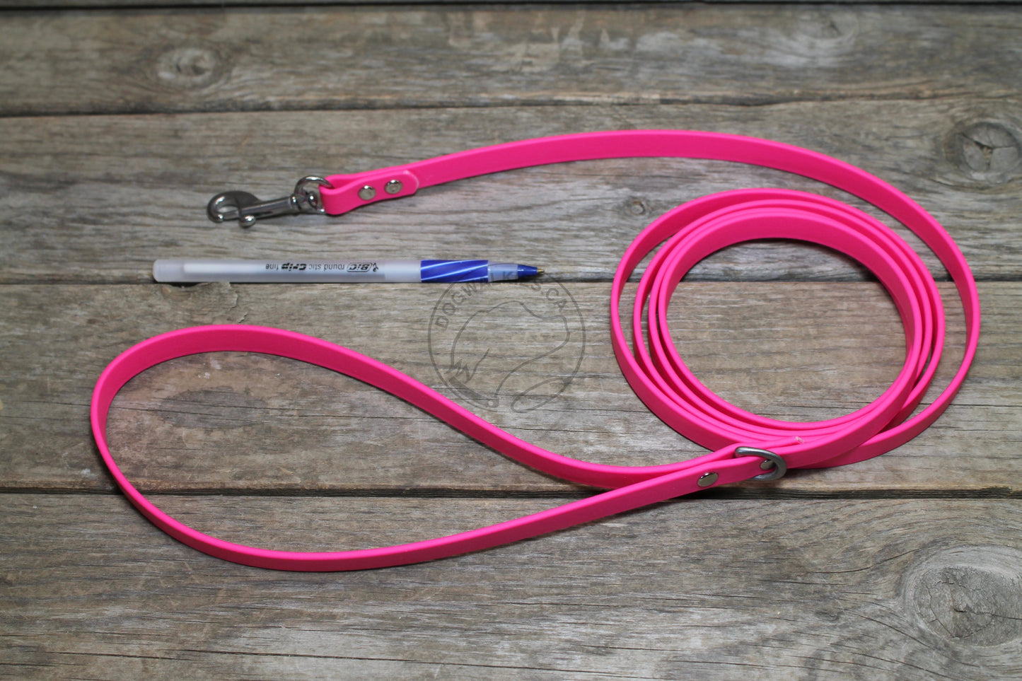 Fuchsia Pink Biothane Small Dog Leash
