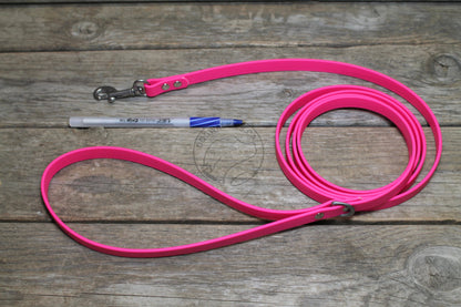 Fuchsia Pink Biothane Small Dog Leash
