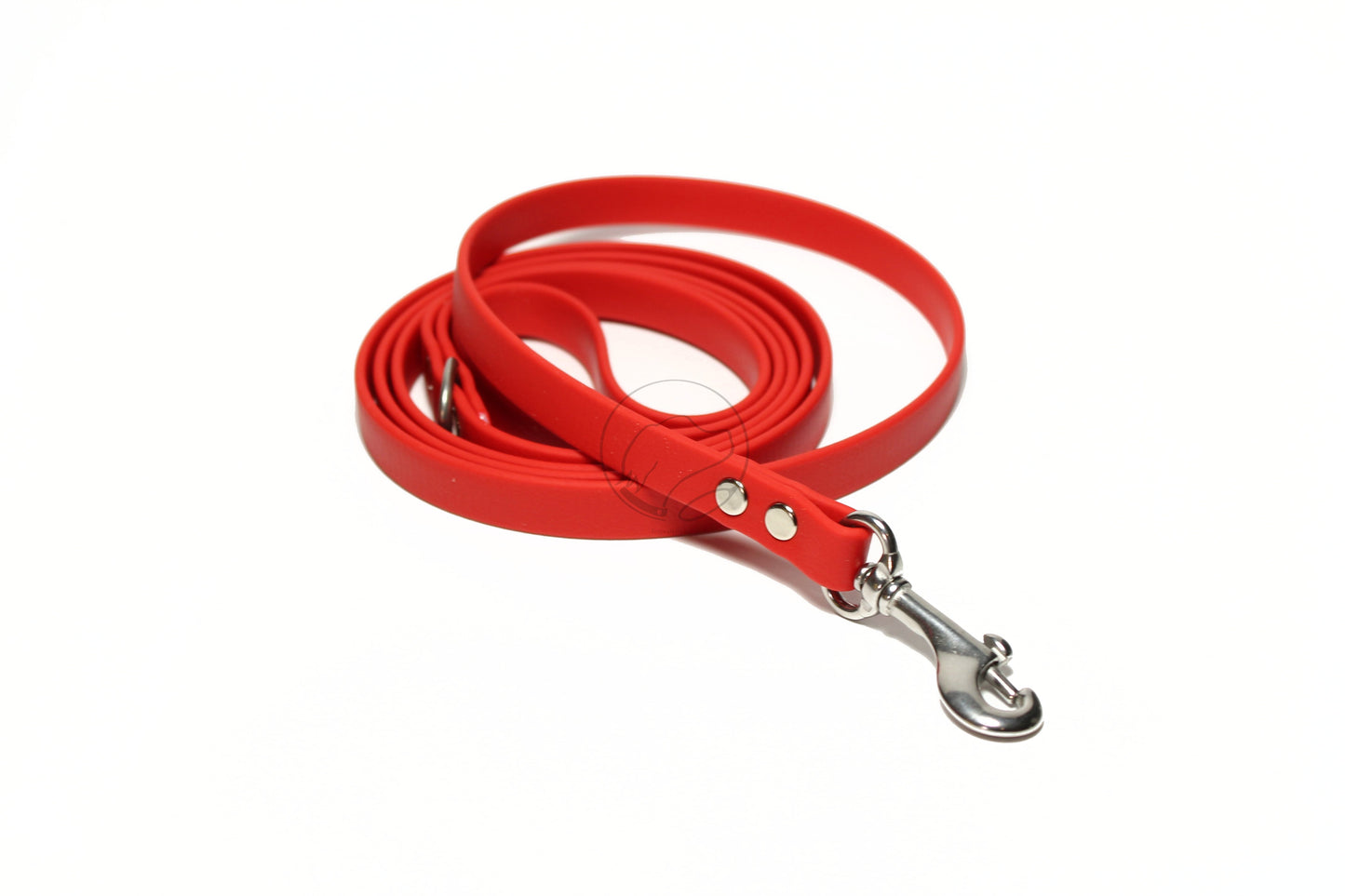 Poppy Red Biothane Small Dog Leash