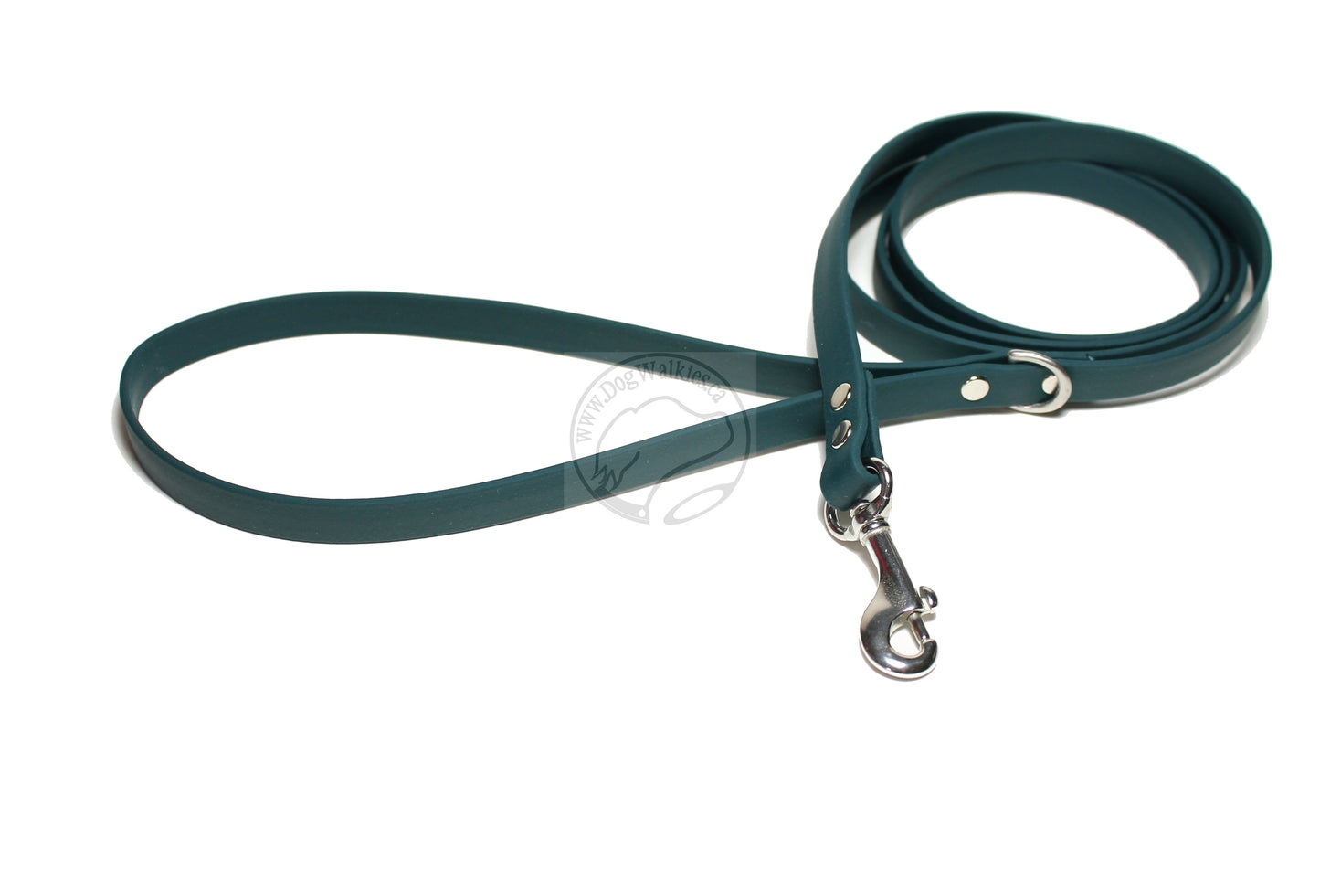 Pine Green Biothane Small Dog Leash