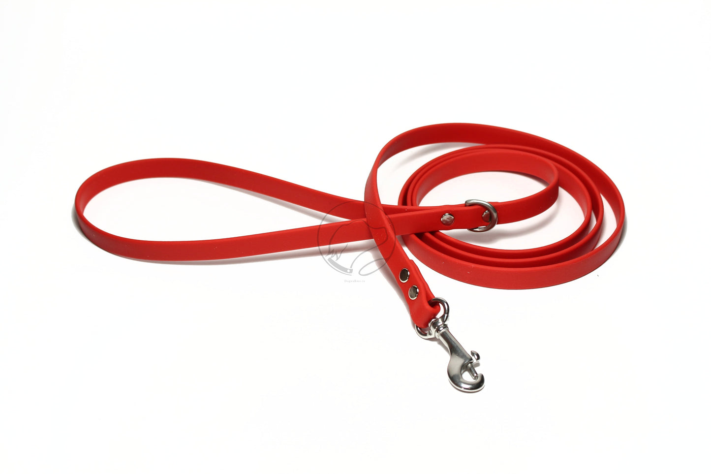 Poppy Red Biothane Small Dog Leash