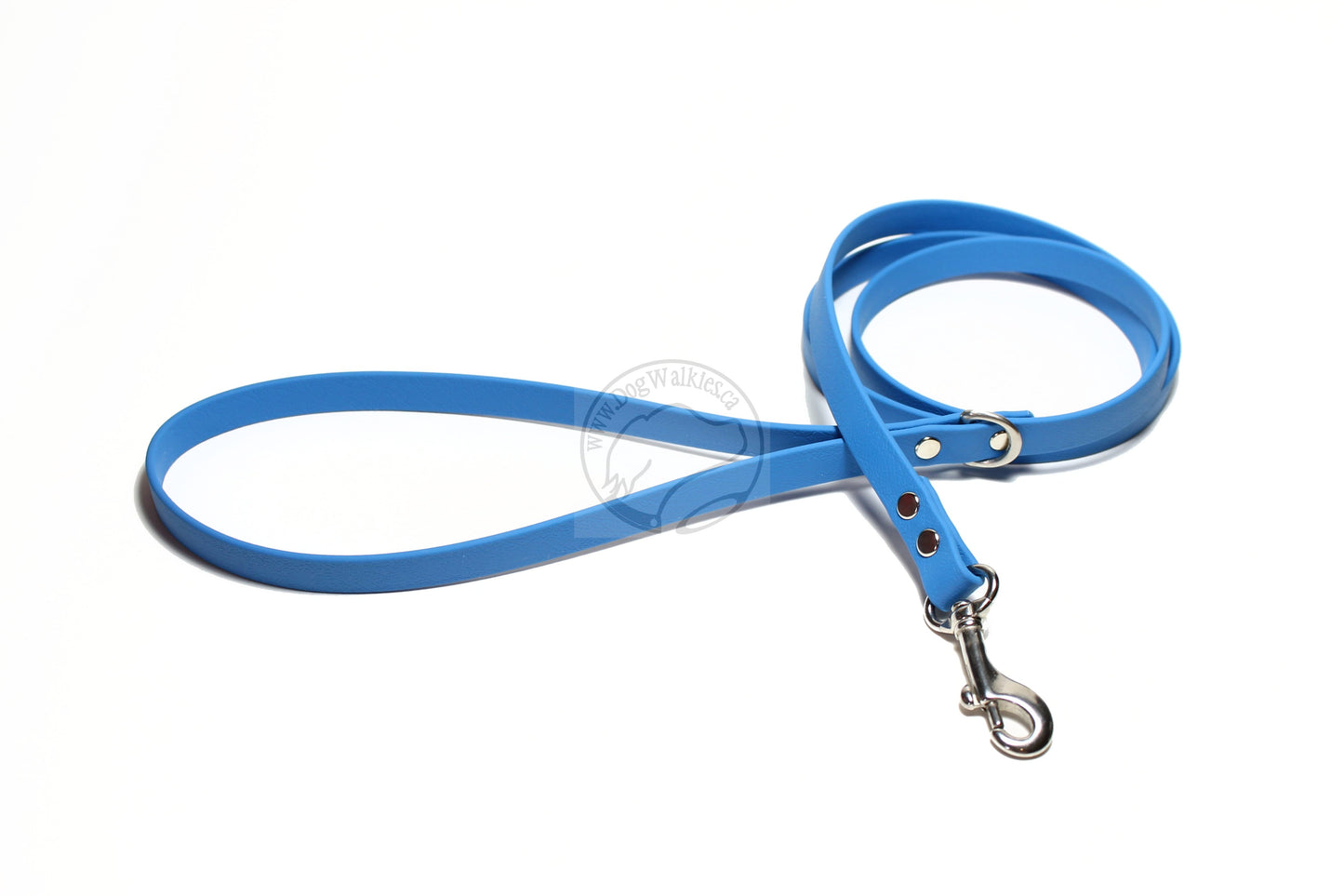 Caribbean Blue Biothane Small Dog Leash