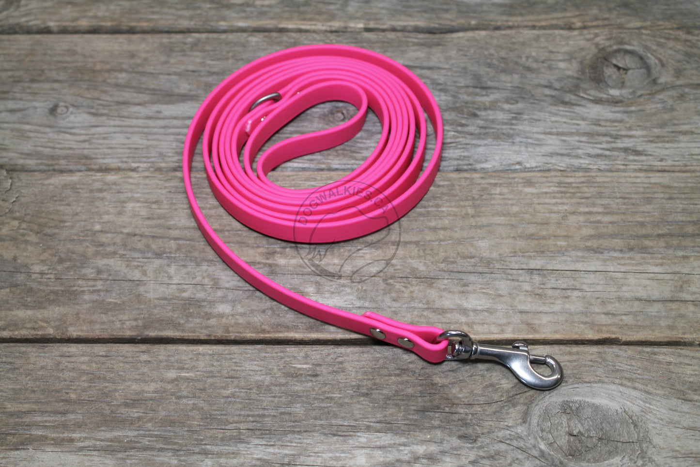Thin Biothane Leash 1/2" (12mm) wide - waterproof leash - all colours