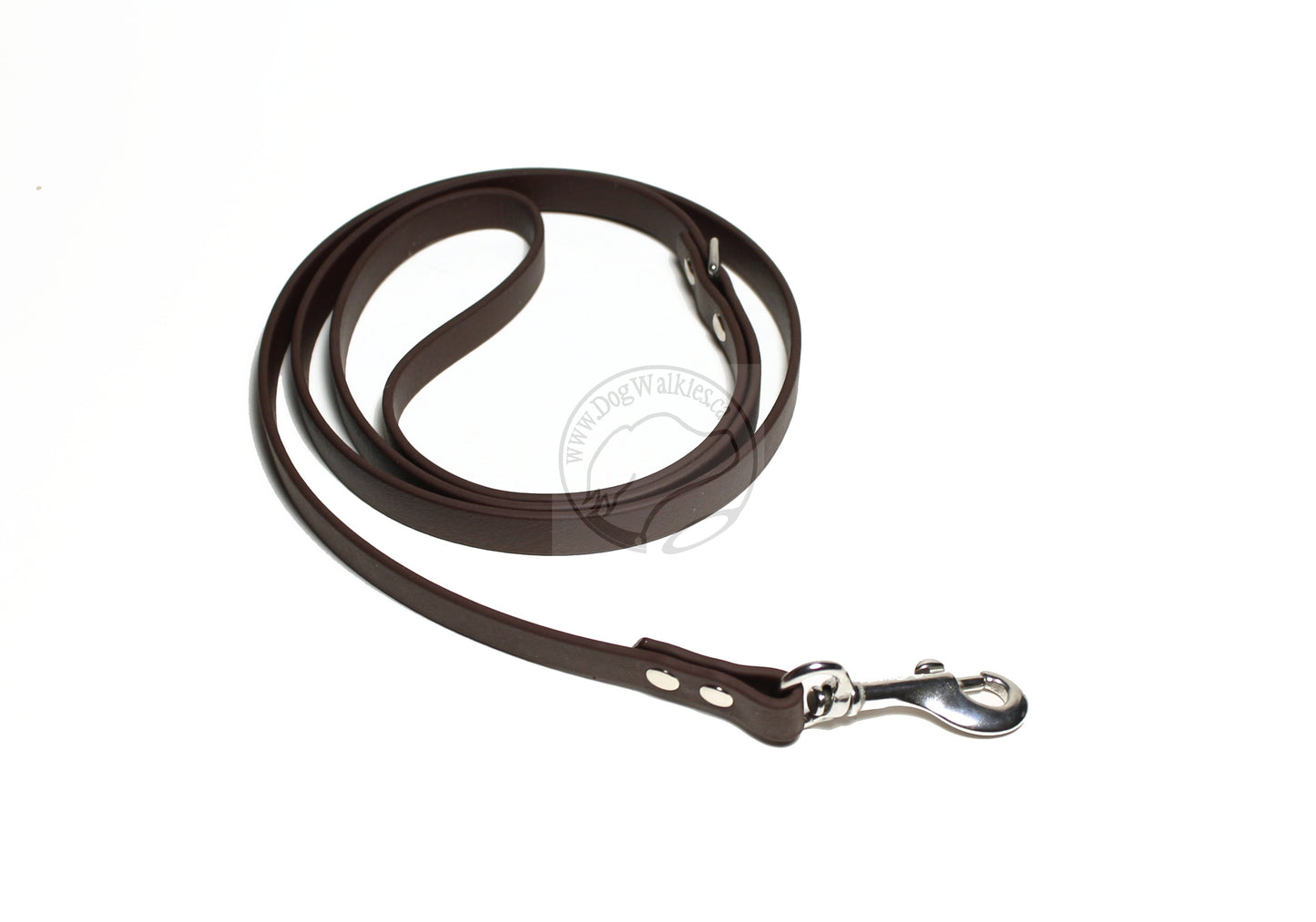 Dark Chocolate Brown Biothane Small Dog Leash