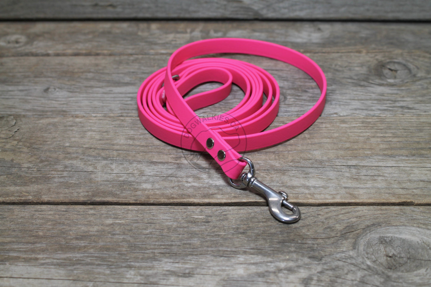 Fuchsia Pink Biothane Small Dog Leash