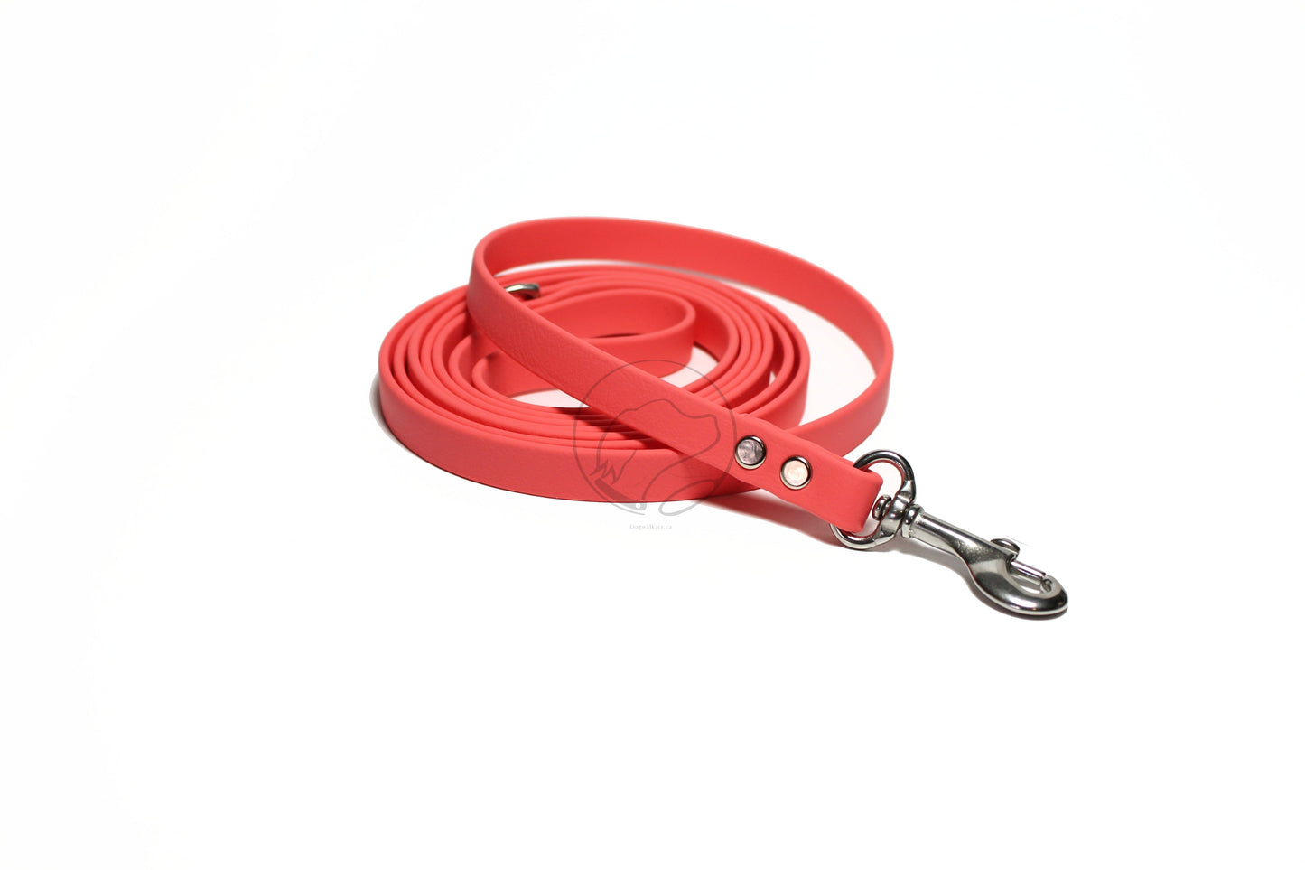 Peach Coral Biothane Small Dog Leash