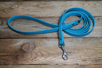 Thin Biothane Leash 1/2" (12mm) wide - waterproof leash - all colours