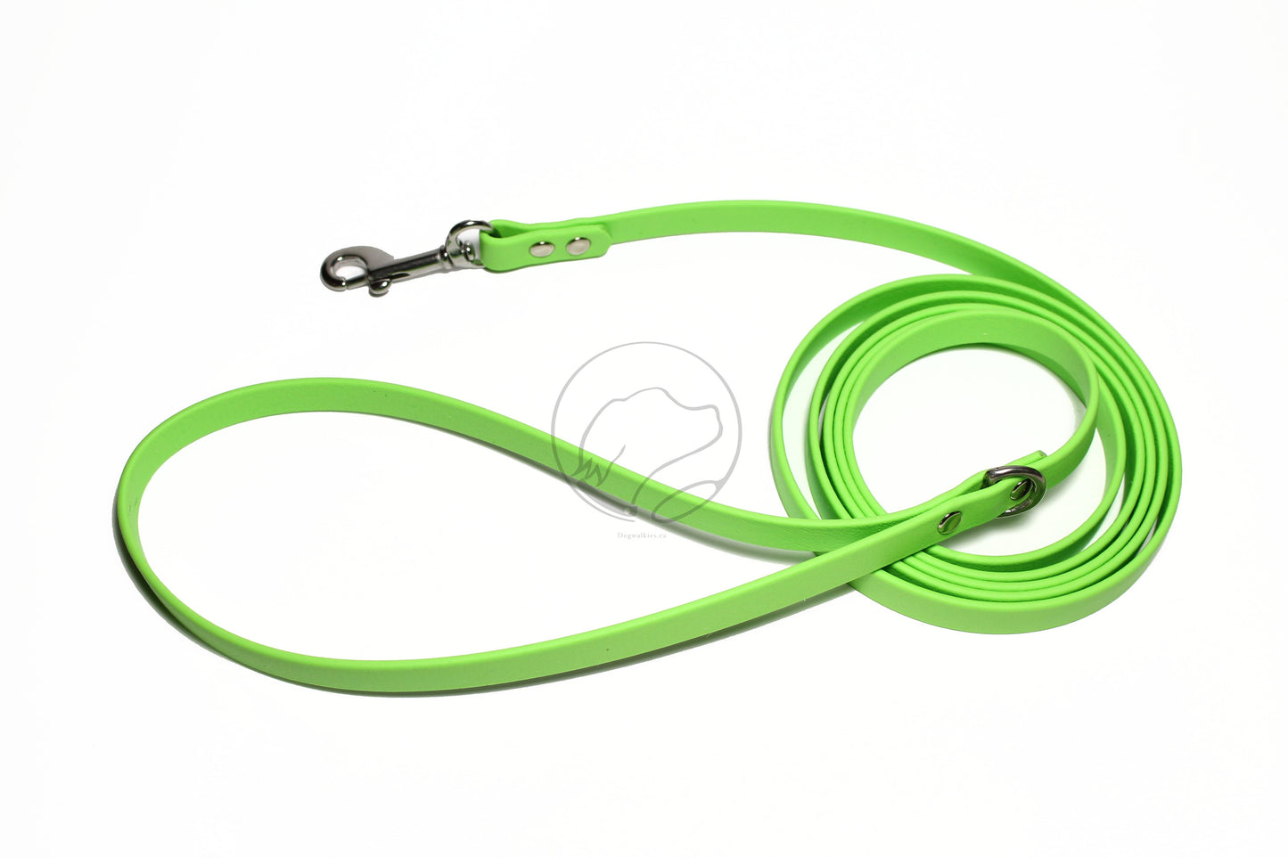 Lime Green Biothane Small Dog Leash
