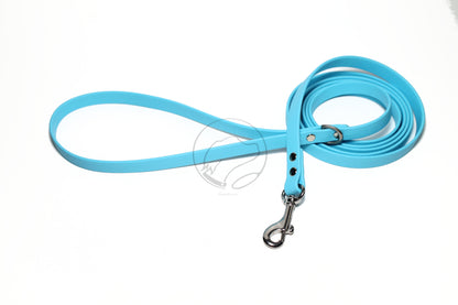 Frozen Blue Biothane Small Dog Leash