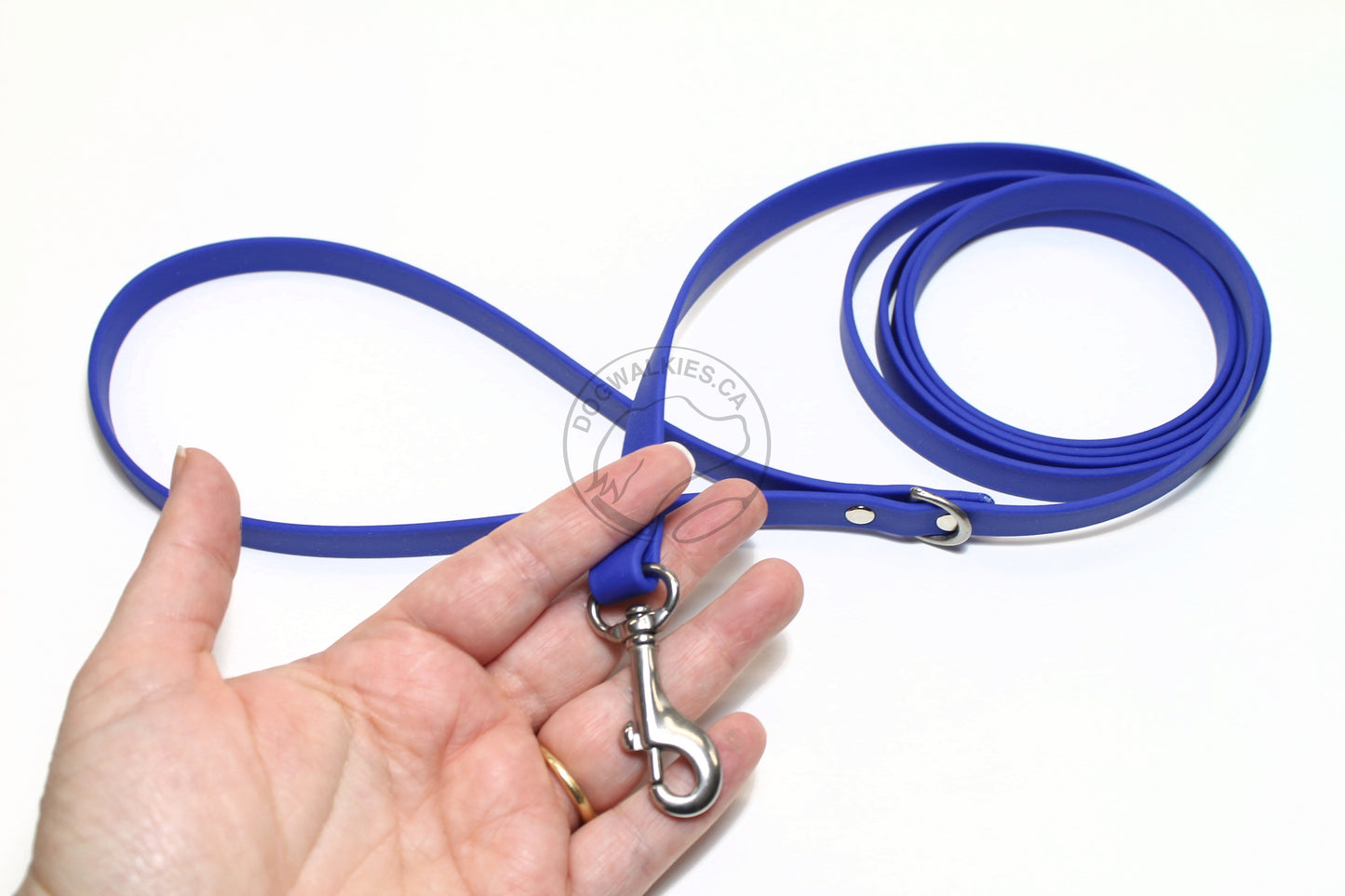 Royal Blue Biothane Small Dog Leash