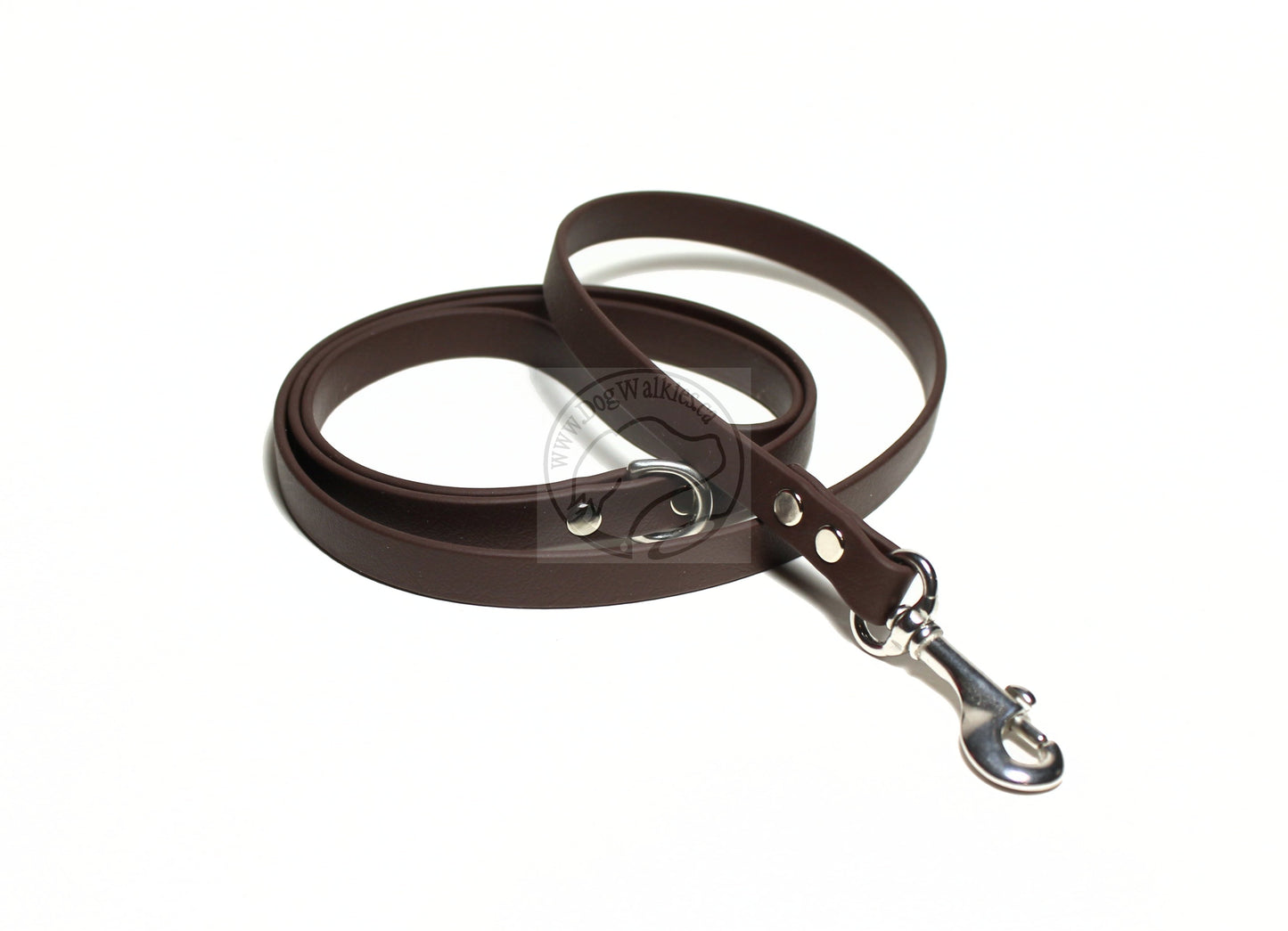 Dark Chocolate Brown Biothane Small Dog Leash