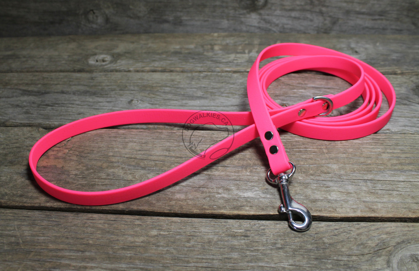 Thin Biothane Leash 1/2" (12mm) wide - waterproof leash - all colours