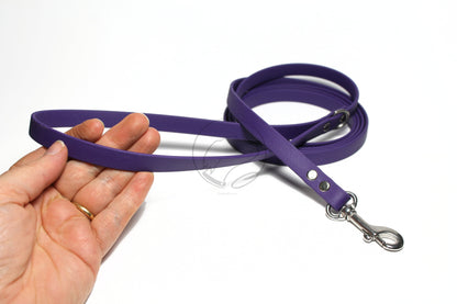 Royal Purple Biothane Small Dog Leash