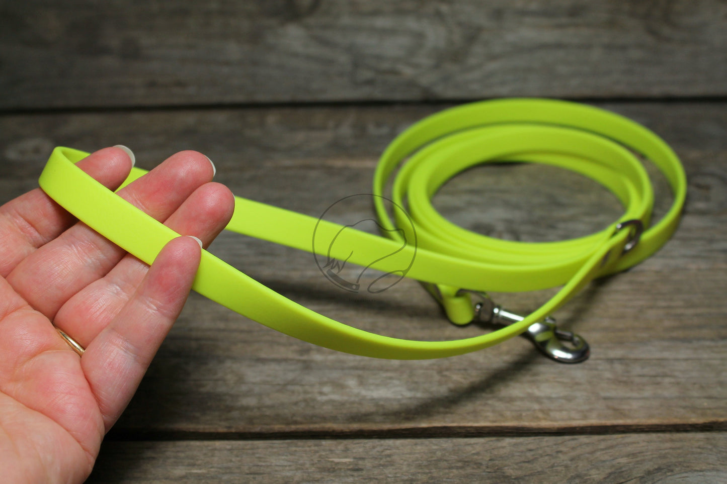 Thin Biothane Leash 1/2" (12mm) wide - waterproof leash - all colours