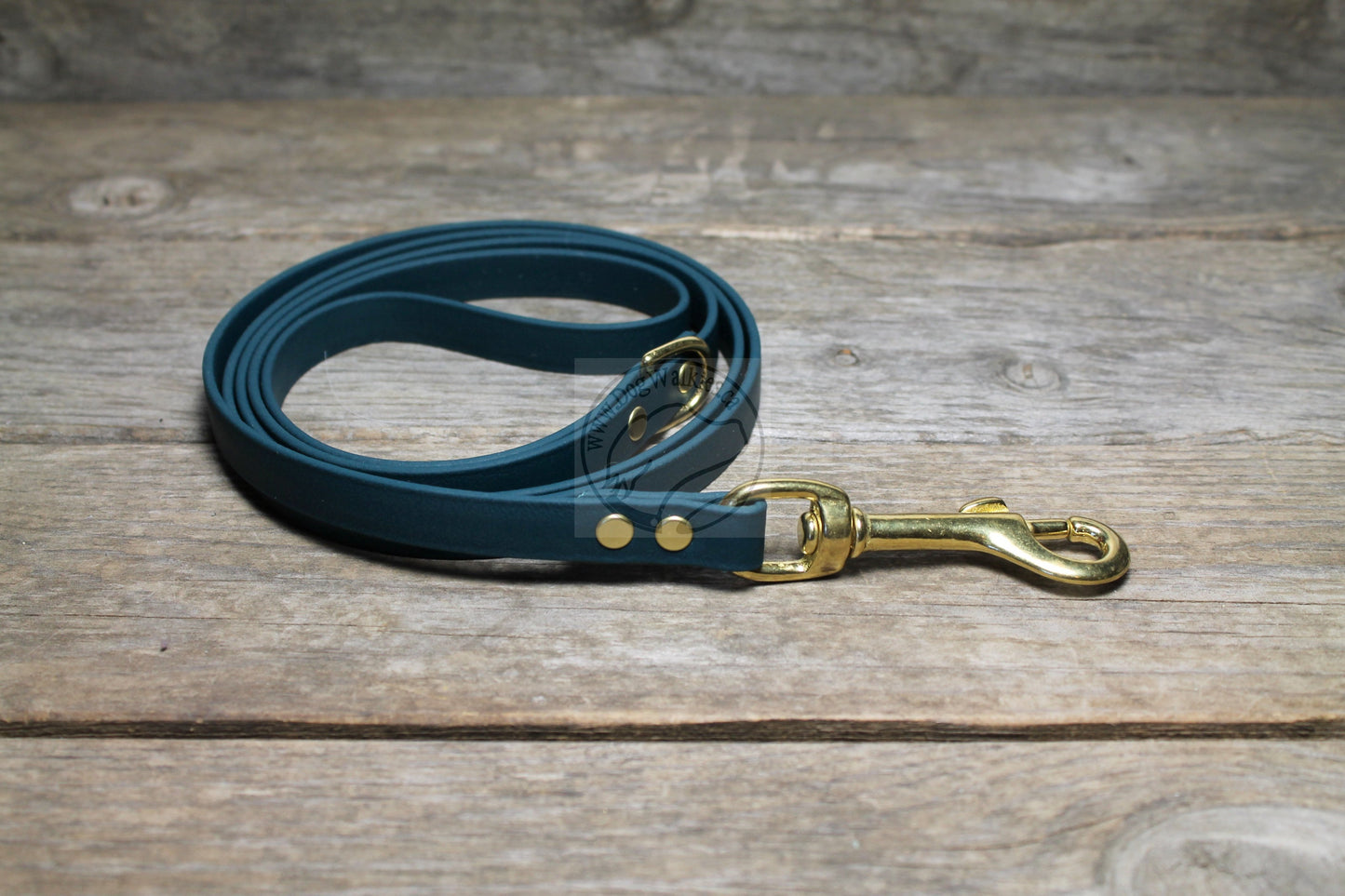Pine Green Biothane Small Dog Leash