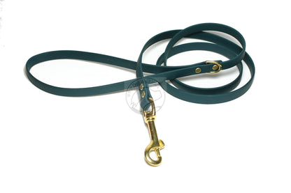 Pine Green Biothane Small Dog Leash