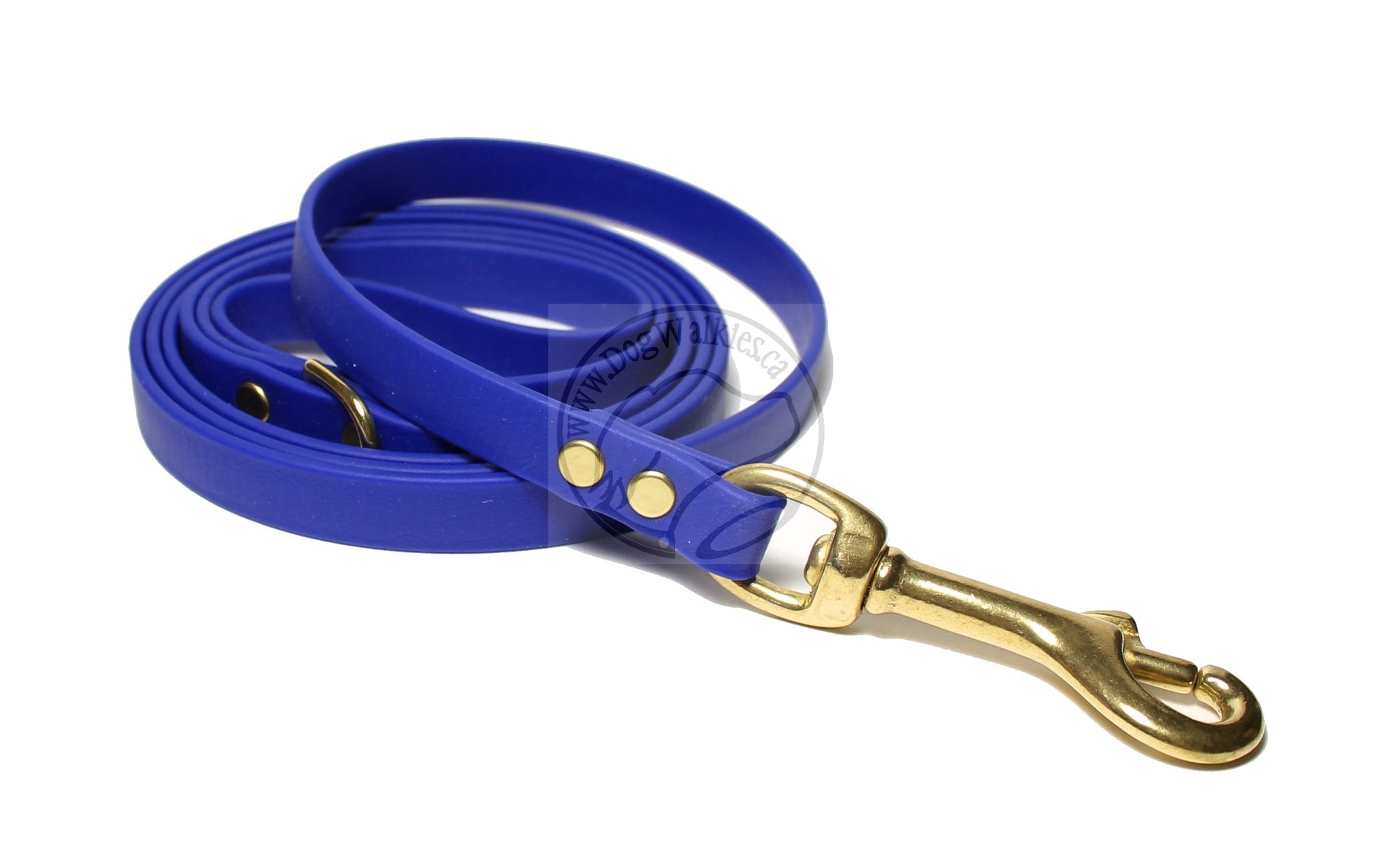Royal Blue Biothane Small Dog Leash